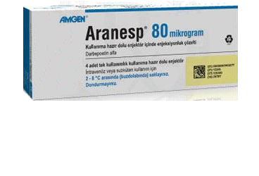 ARANESP 80 MCG/0,4 ML ENJEKSIYONLUK COZELTI ICEREN KULLANIMA HAZIR ENJEKTOR